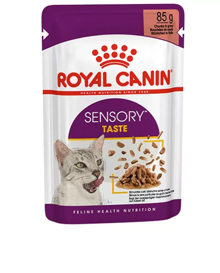 Konservuotas kačių ėdalas ROYAL CANIN Sensory Taste, su vištiena padaže,  85 g-0