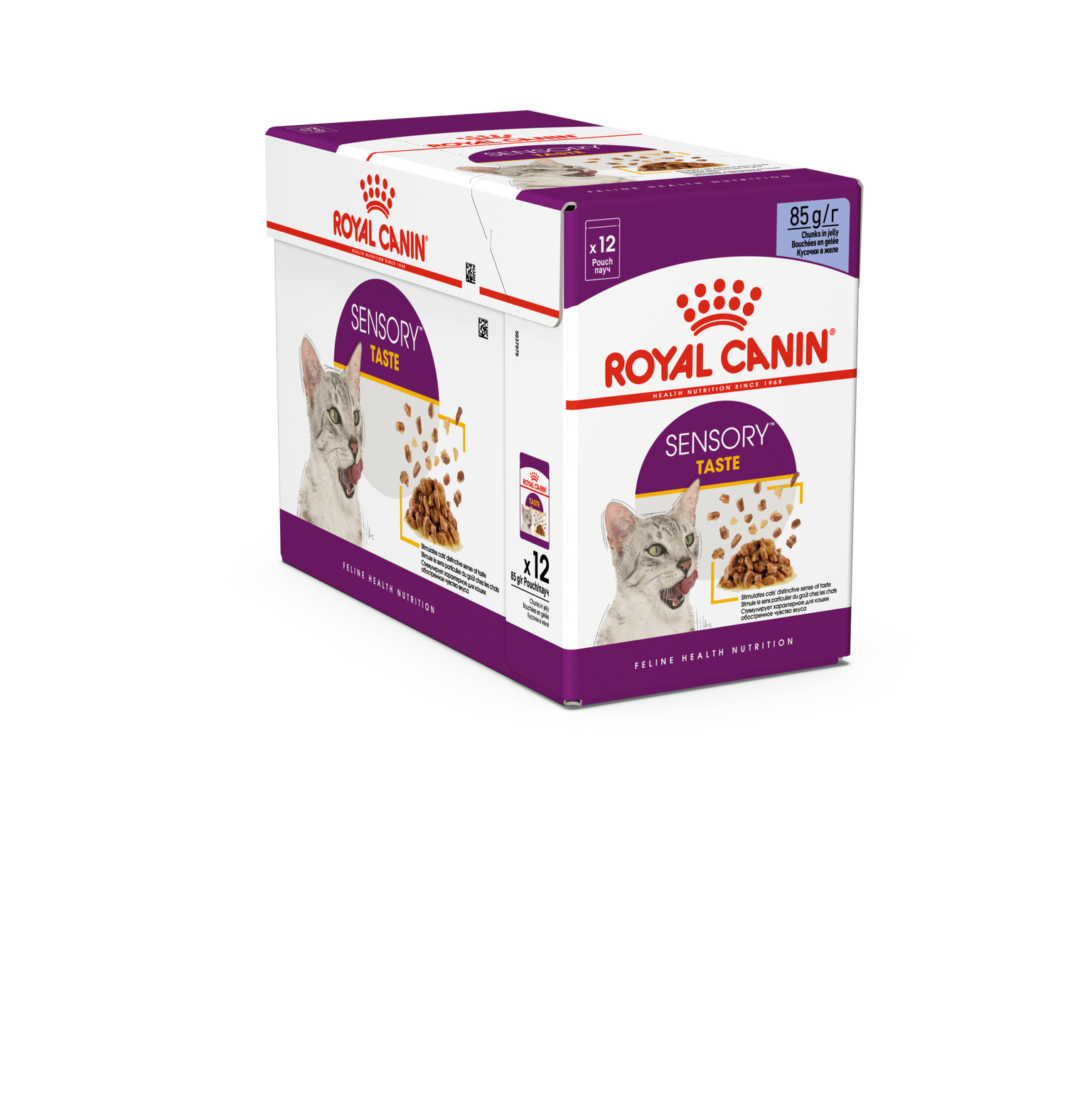 Konservuotas kačių ėdalas ROYAL CANIN Sensory Taste, su vištiena padaže, 1 vnt.-1