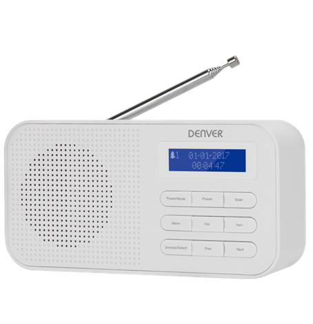 Radijo imtuvas Denver DAB-42 White-0