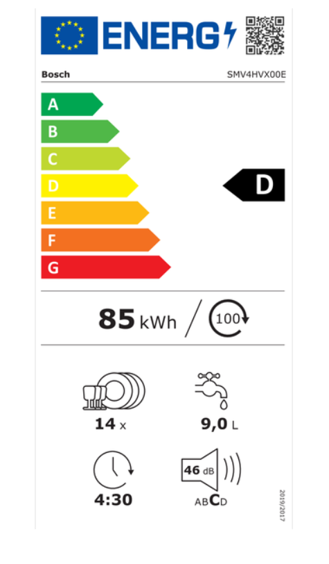 Įmontuojama indaplovė BOSCH SMV4HTX00E, 60 cm - 8