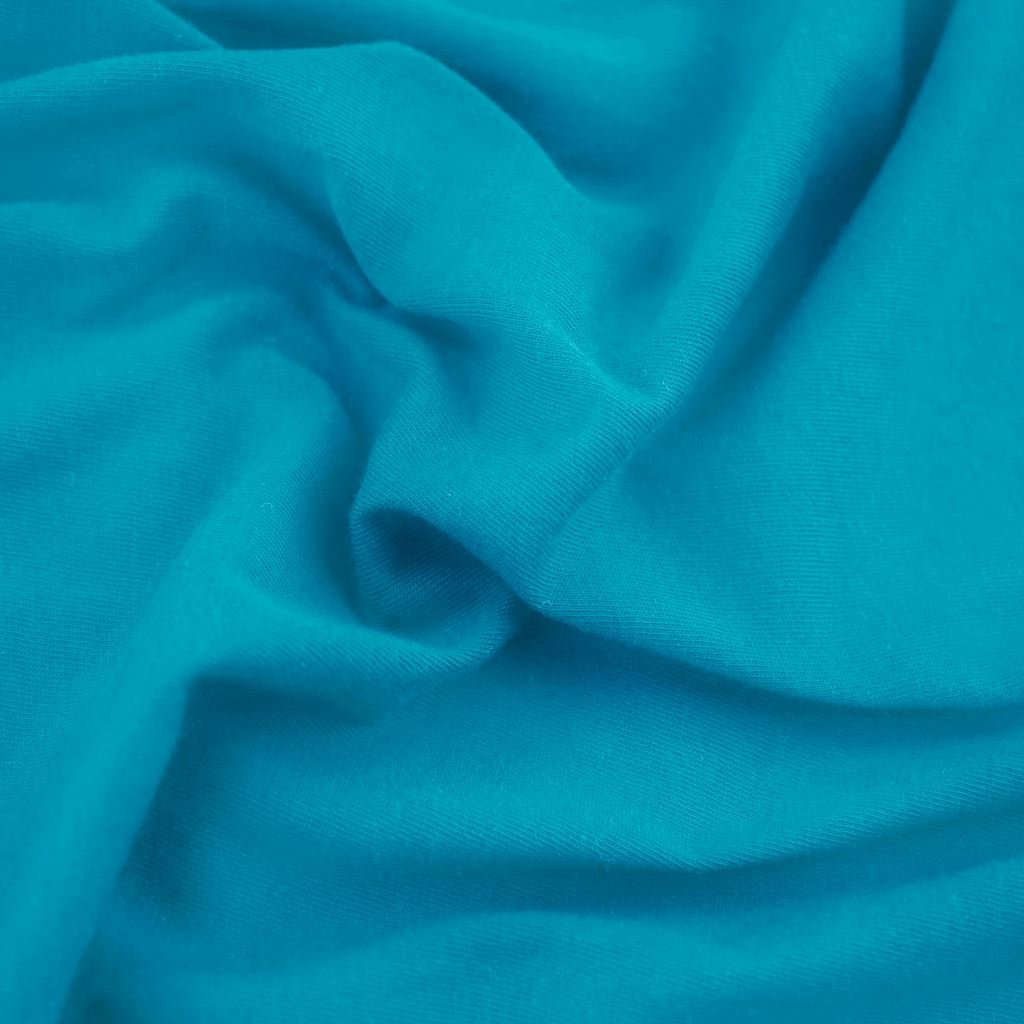 Jersey paklodė su guma Decoking AMBER Blue, 140x200 cm - 4