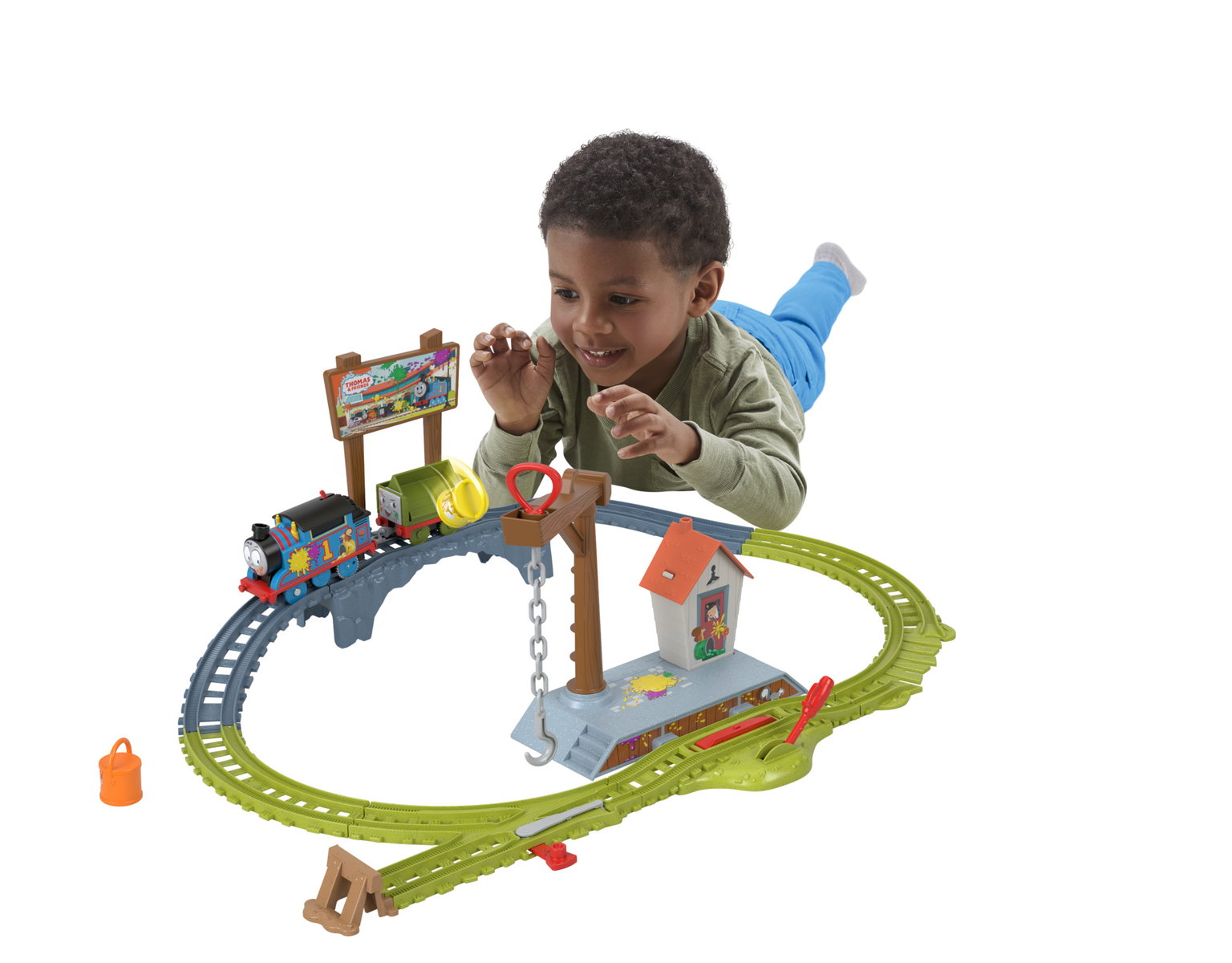 Thomas and Friends rinkinys „Dažų pristatymas“-1