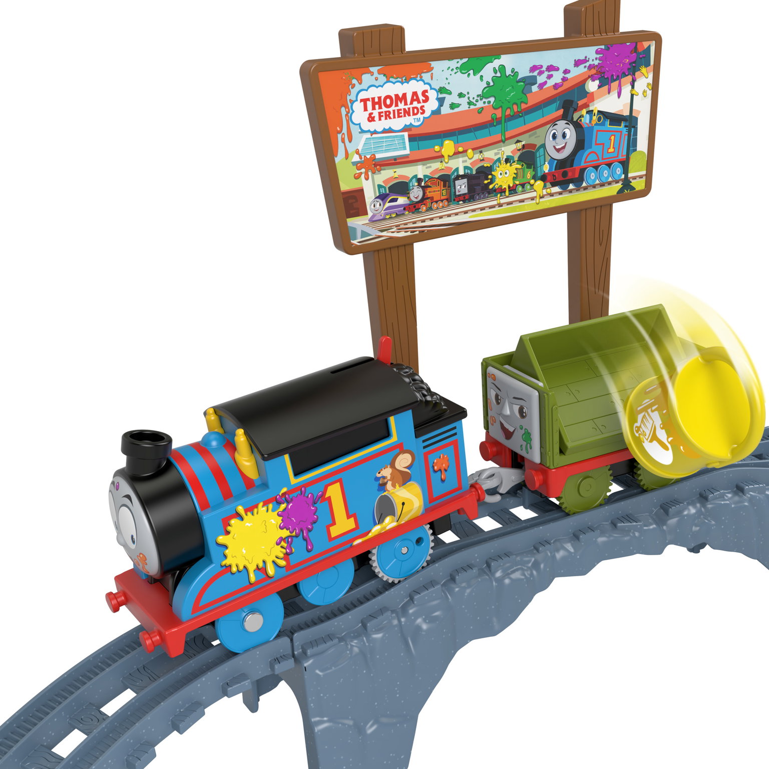 Thomas and Friends rinkinys „Dažų pristatymas“ - 6