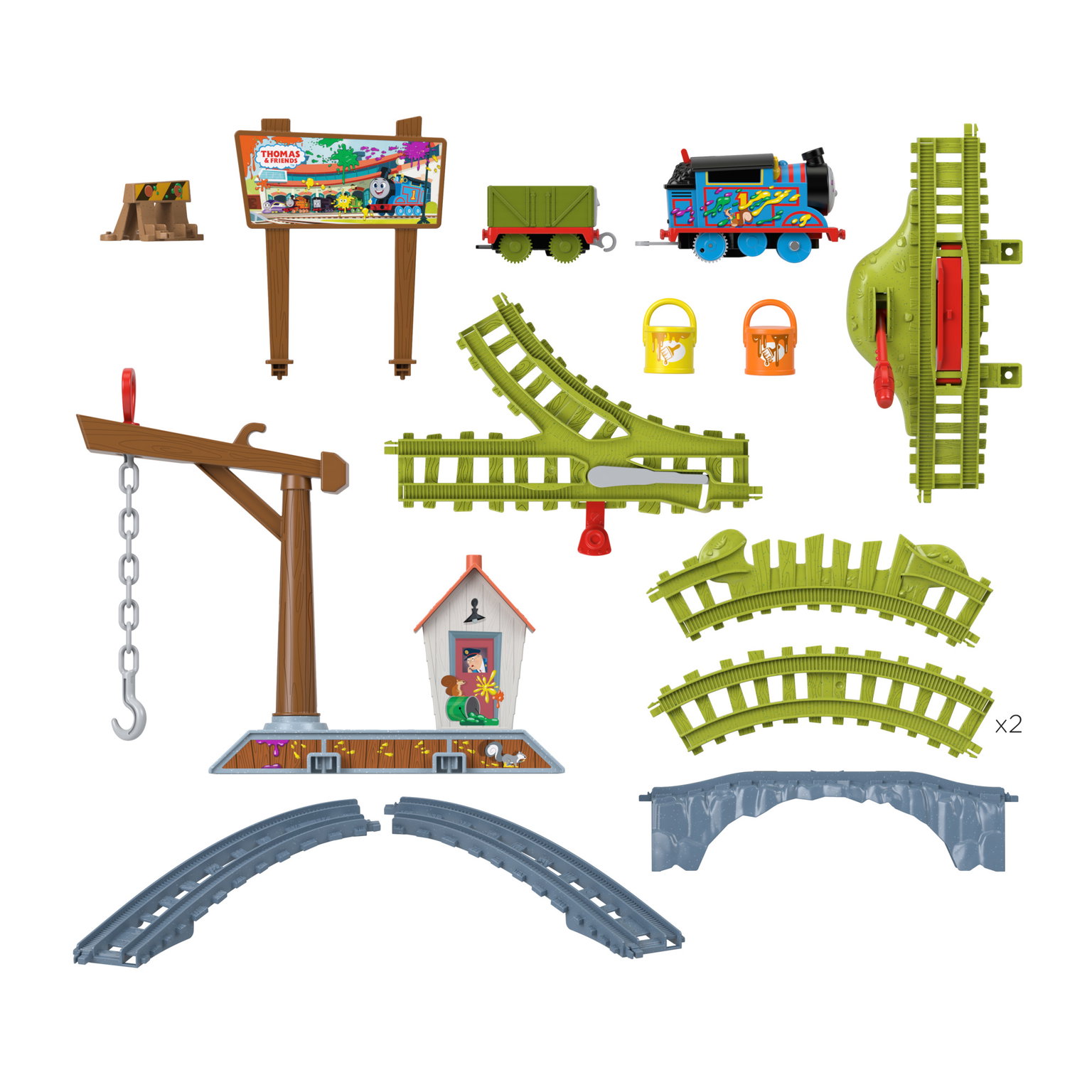 Thomas and Friends rinkinys „Dažų pristatymas“ - 4