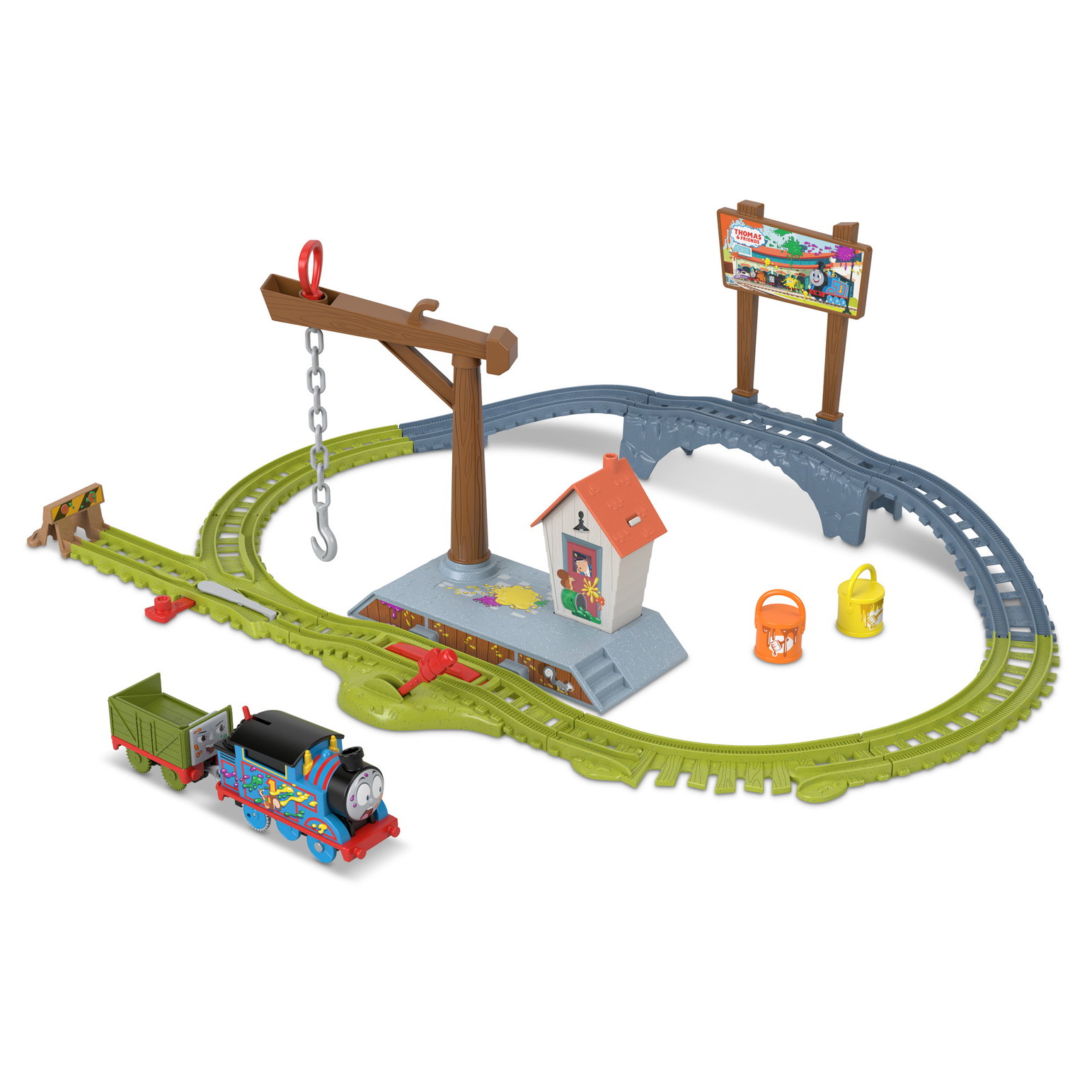 Thomas and Friends rinkinys „Dažų pristatymas“ - 3