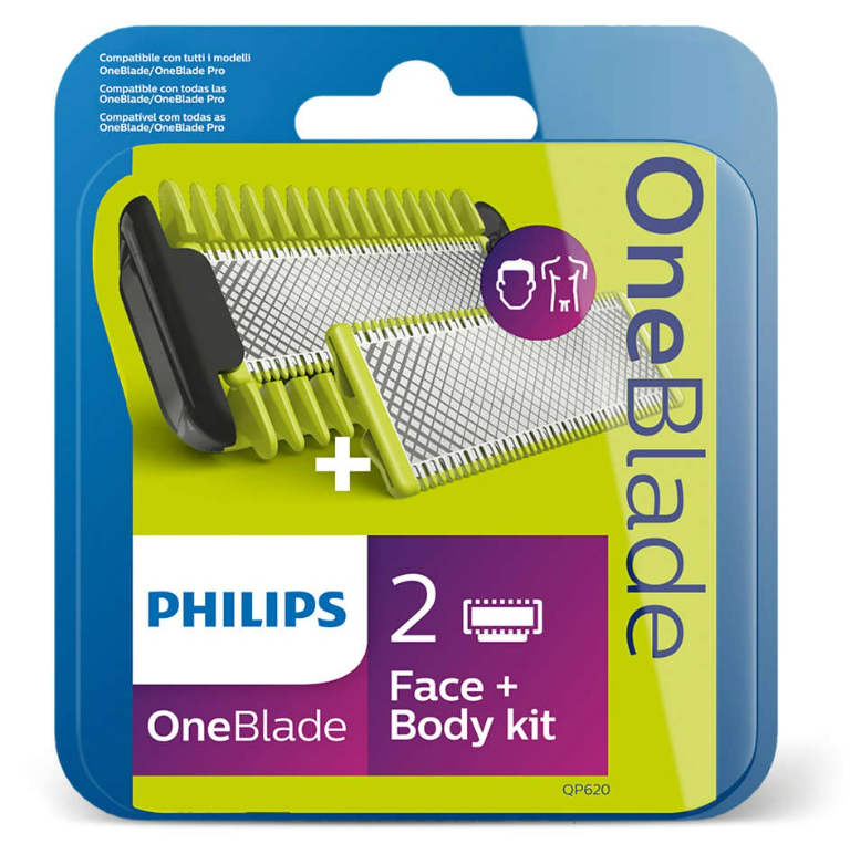Barzdaskučių galvutė PHILIPS QP620/50, 2 vnt. - 3