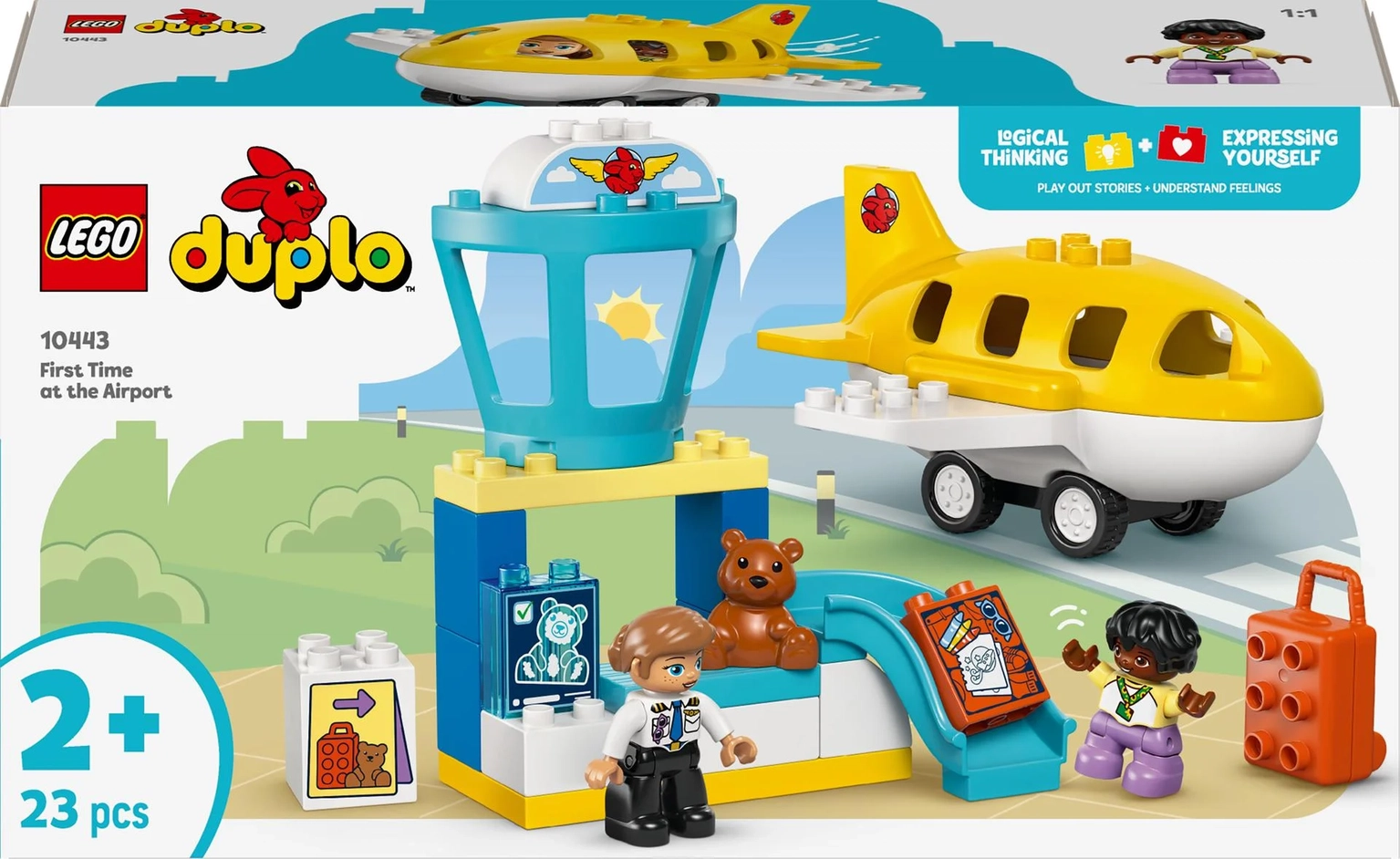 Konstruktorius LEGO DUPLO Town First Time at the Airport - 1