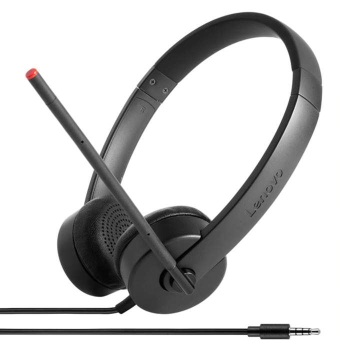 Laidinės ausinės Lenovo Essential 110, juoda - 1