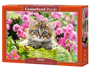 Dėlionė CASTORLAND, 500 dalių, įvairių dizainų, 9+-1