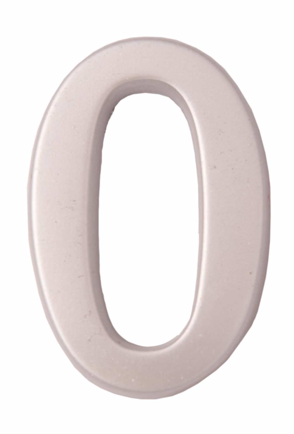 Numeris 0, 50 mm, klijuojamas, blizgus-0