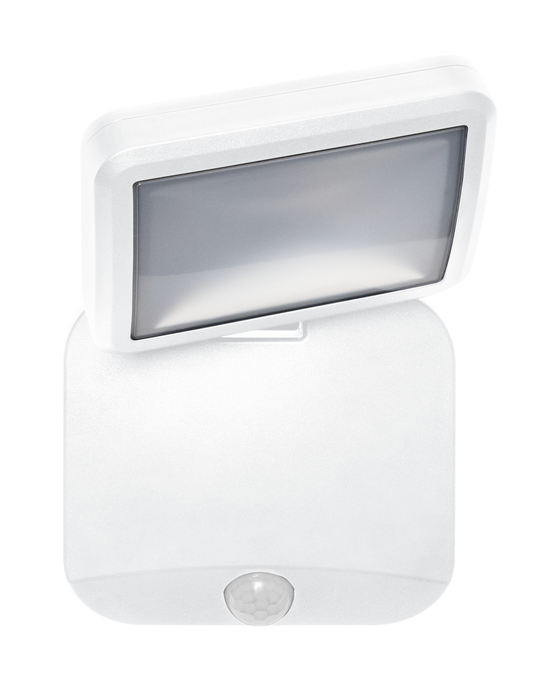 LED prožektorius OSRAM SPOTLIGHT SENSOR, IP54 4W 4000K 260lm 4xD elementai, su jud. davikliu, baltas - 2