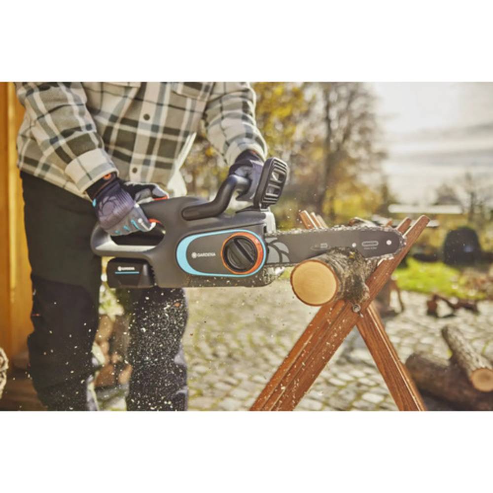 Akumuliatorinis grandininis pjūklas Gardena POWER SAW 250/18V P4A Solo, 25 cm, be akumuliatoriaus - 3