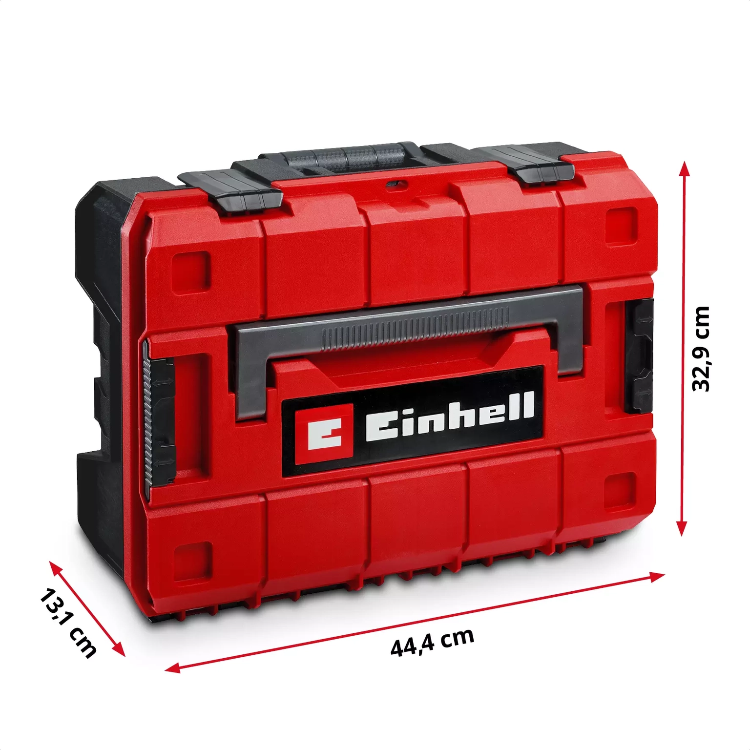 Darbo įrankių ir priedų rinkinys EINHELL, 3/8'', 1/4'', 1/2'', lagaminas E-CASE, 80 vnt. - 6