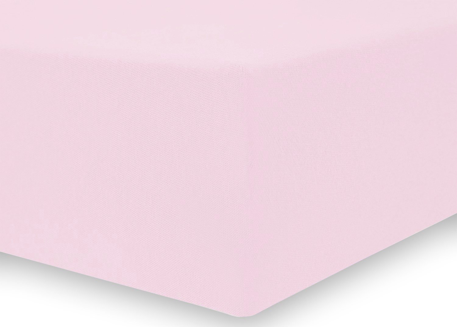 Jersey paklodė su guma Decoking NEPHRITE Powder pink, 220x240 cm - 2