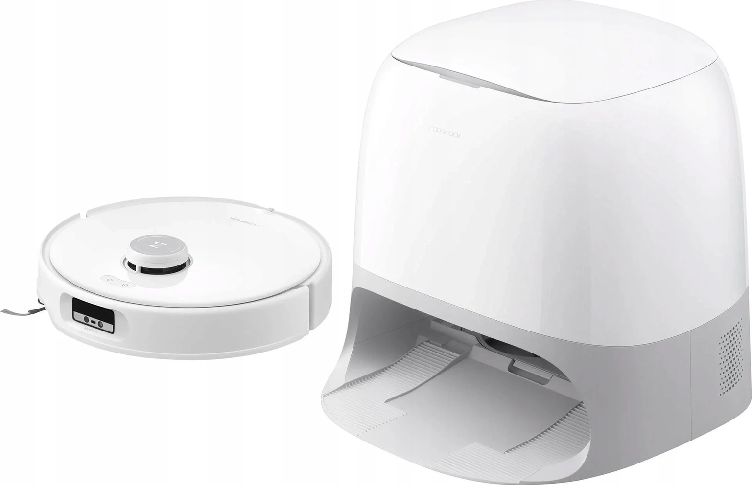 Dulkių siurblys - robotas Roborock Qrevo Curv 5A1, balta - 4