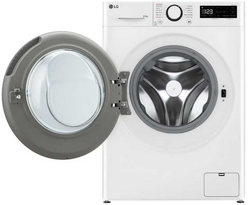 Skalbimo mašina su džiovinimo funkcija LG F2DR508S1W - 3