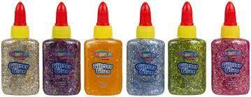 Blizgūs klijai COLORINO Confetti, įvairių sp., 36,9 ml-0