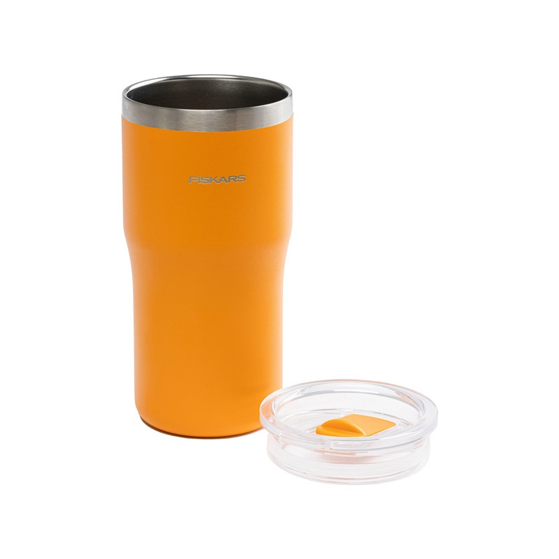 Termopuodelis FISKARS on-the-go, oranžinės sp., 0,5 l-1