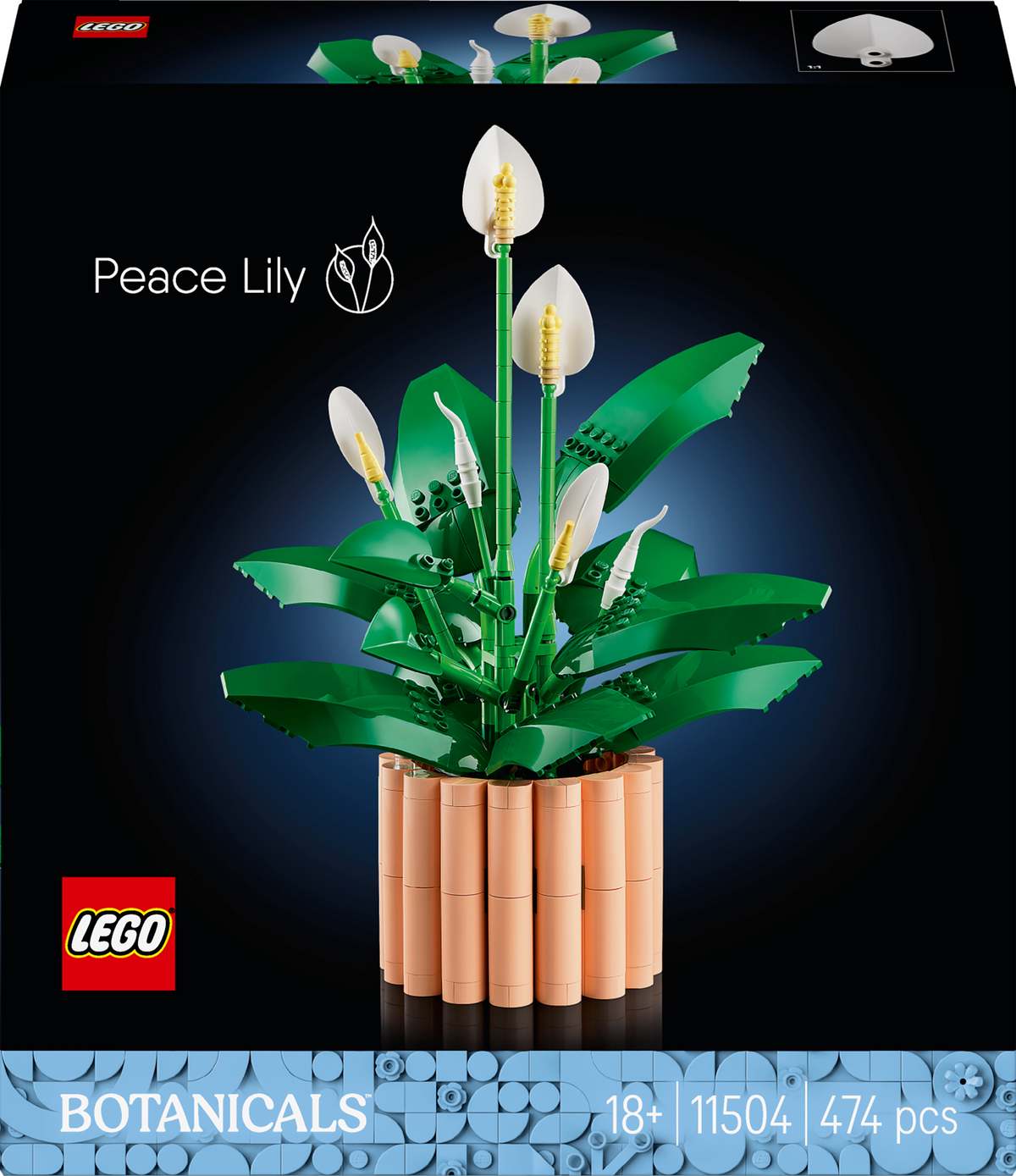 Konstruktorius LEGO Botanicals Peace Lily - 1