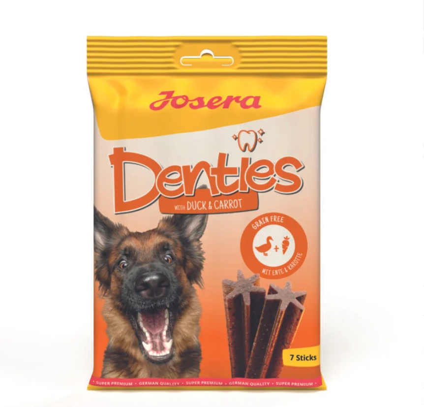 Skanėstas šunims JOSERA Denties, su antiena ir morkomis, 180 g-0