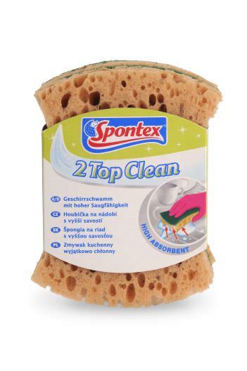 Šveičiamosios kempinėlės SPONTEX TOP CLEAN, 2 vnt
