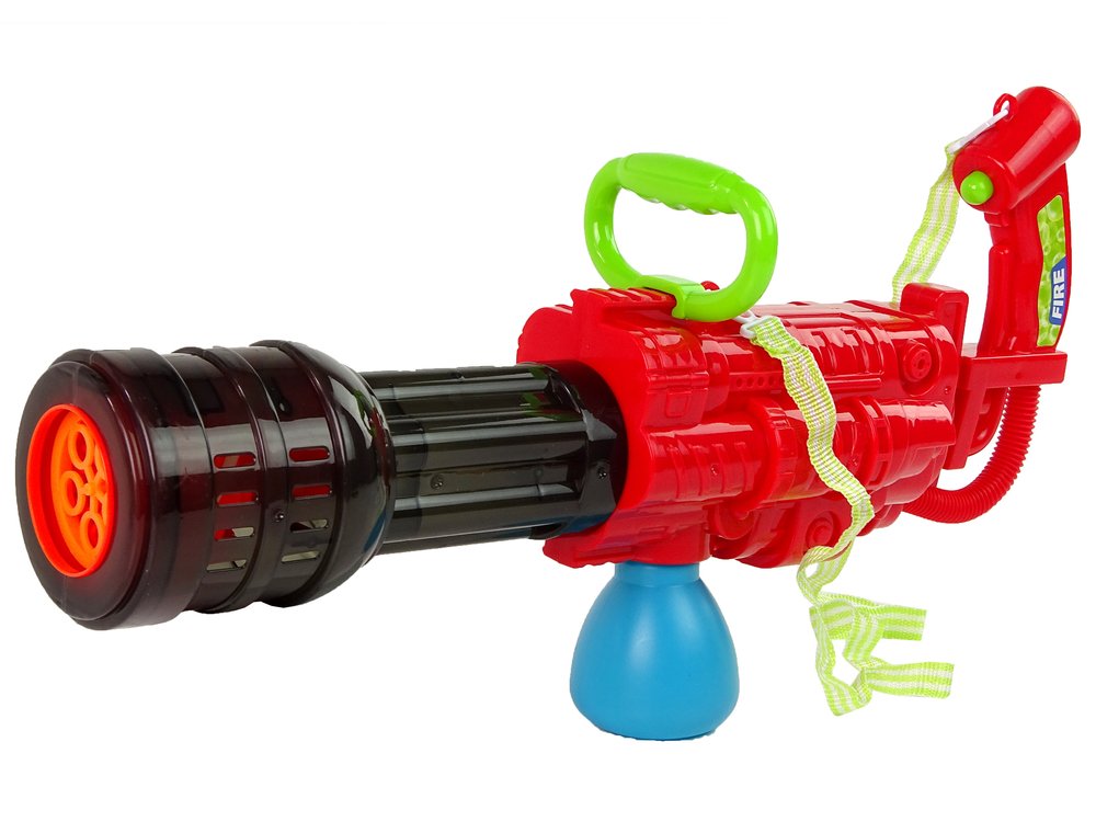 Muilo burbulų mašina Pistoletas, raudonas - 2