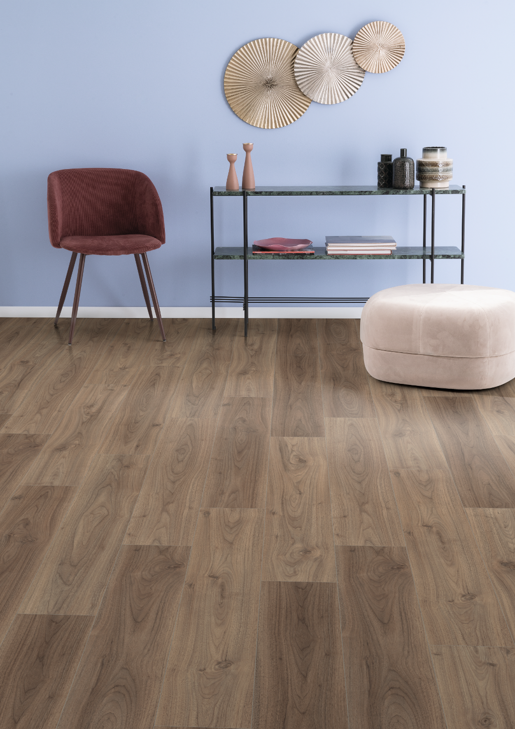Laminatas NatureSense Aqua EL2070, Langlio medž. sp., V4, click, 1292 x 193 x 8 mm, 32/AC4-1