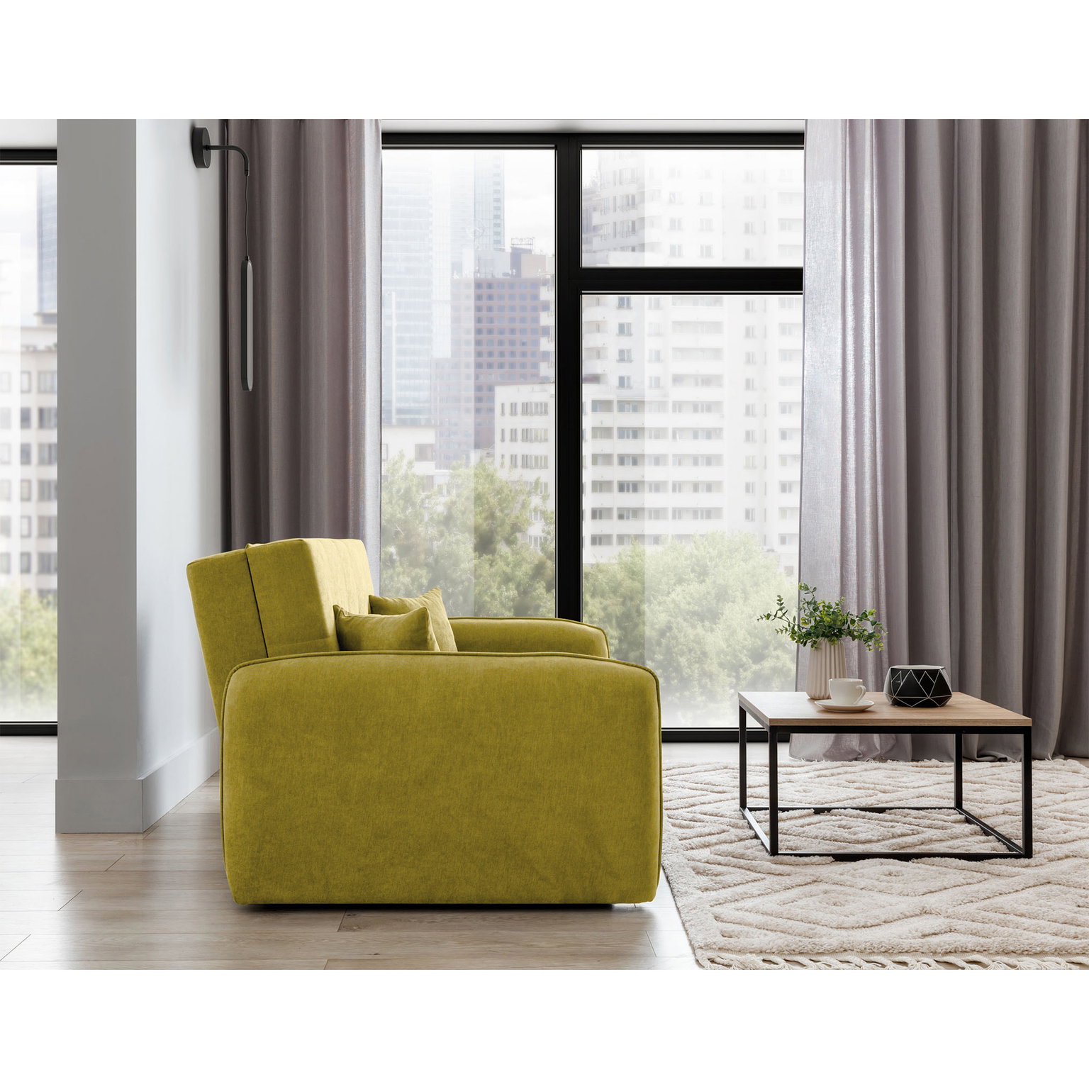 Sofa Laine, geltona - 3