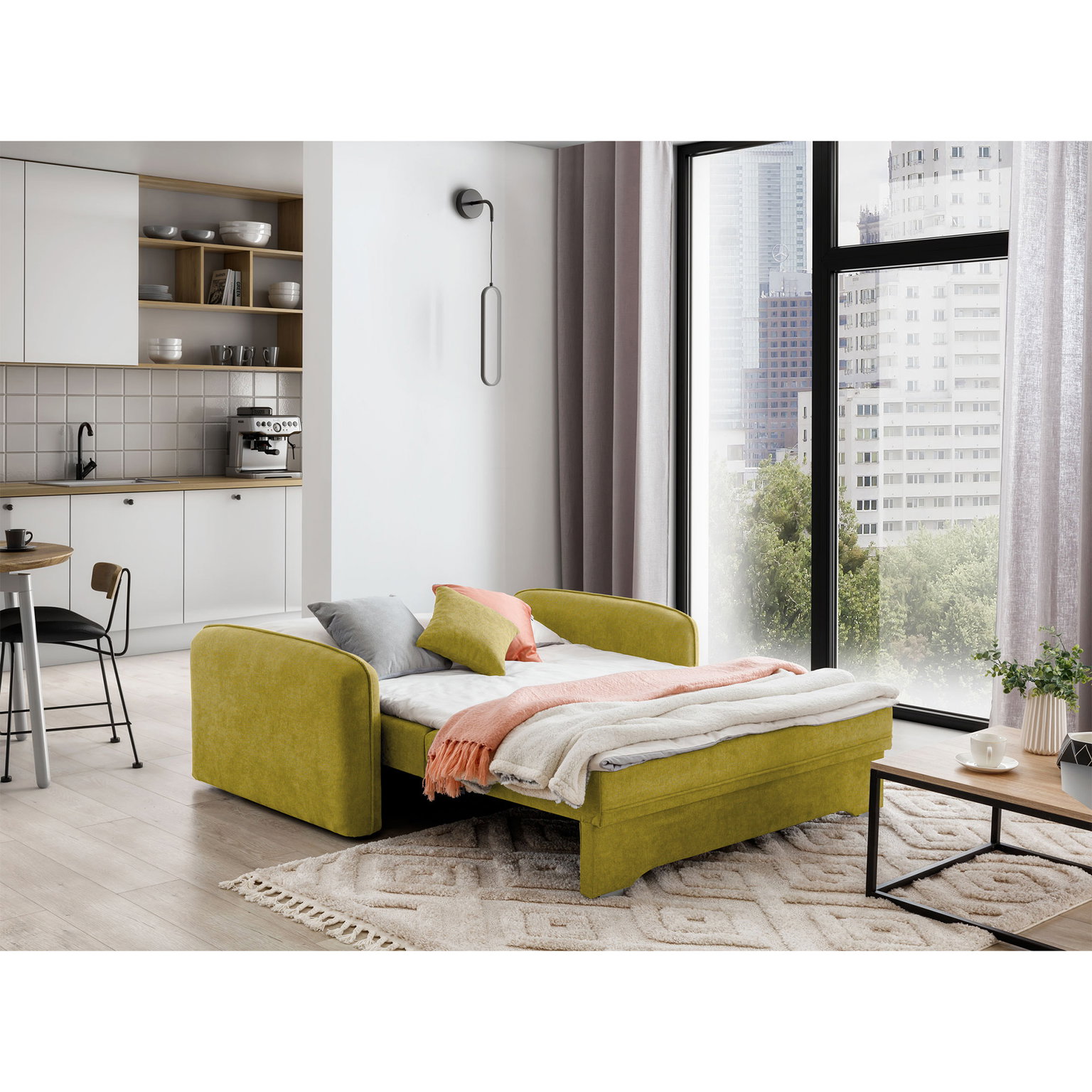 Sofa Laine, geltona - 4