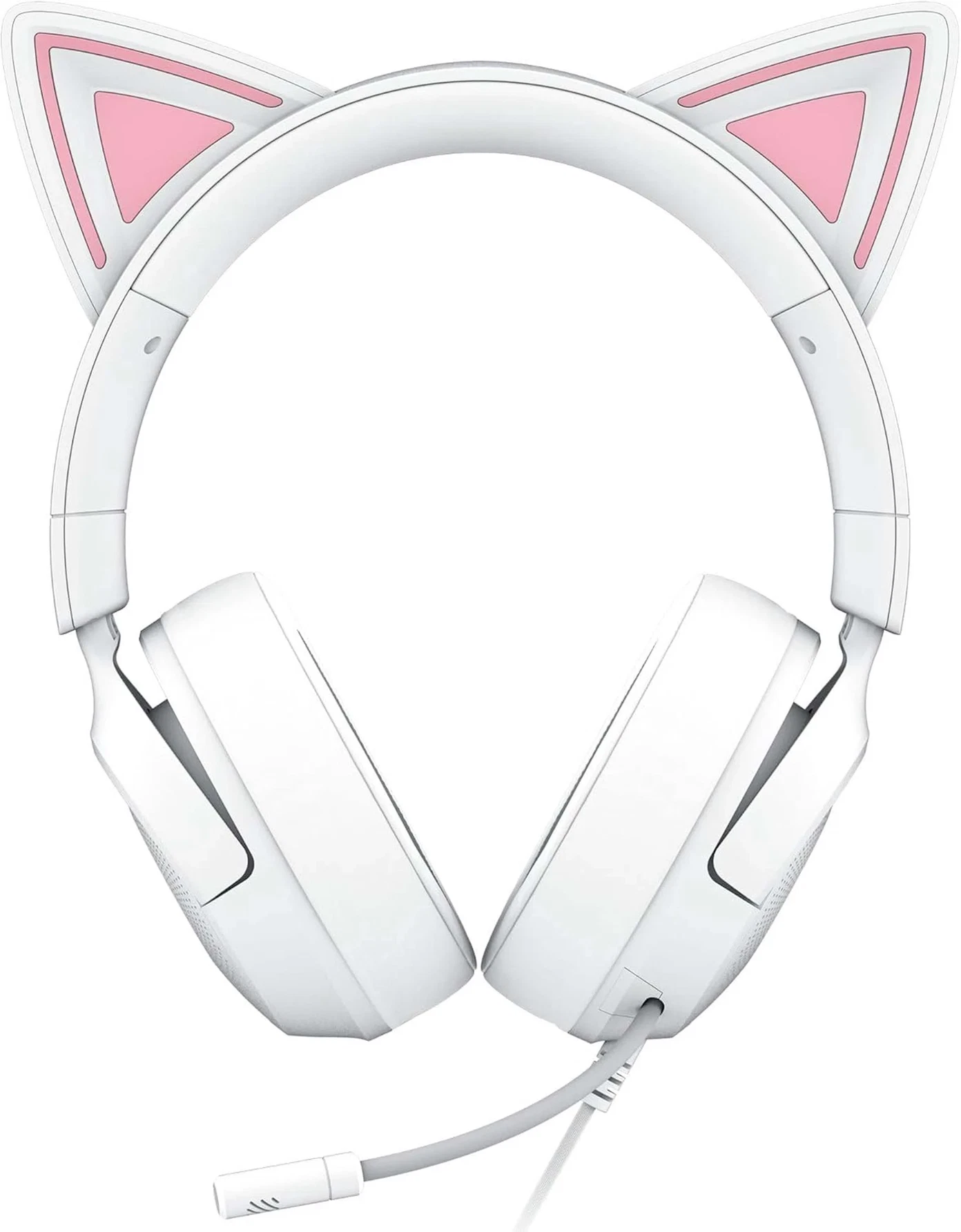 Laidinės žaidimų ausinės Razer Kraken Kitty V3 X, balta sp.-1