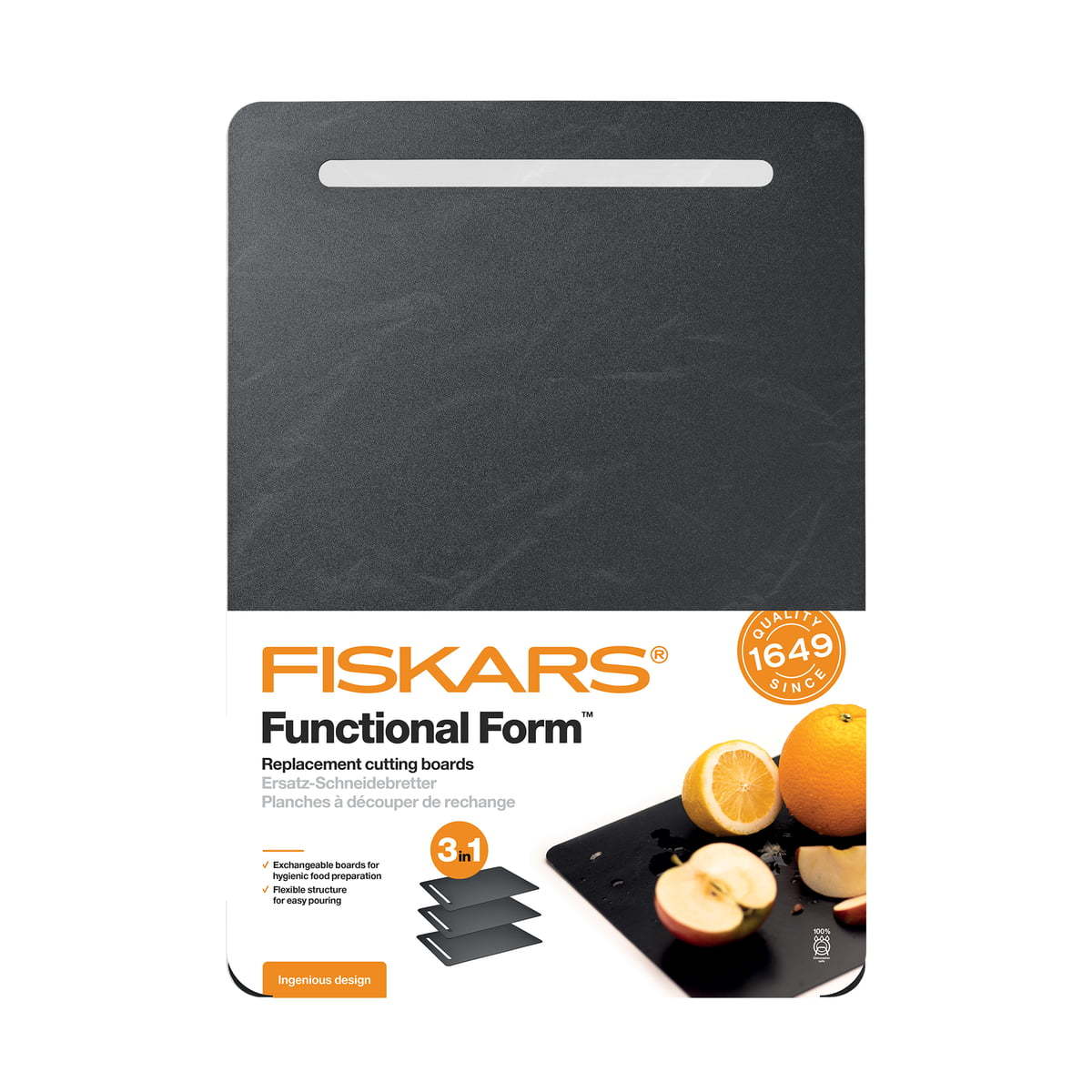 Pjaustymo lentelių rinkinys Fiskars FF, plastikas, 3 vnt, 24,5 x 34,5 cm-1