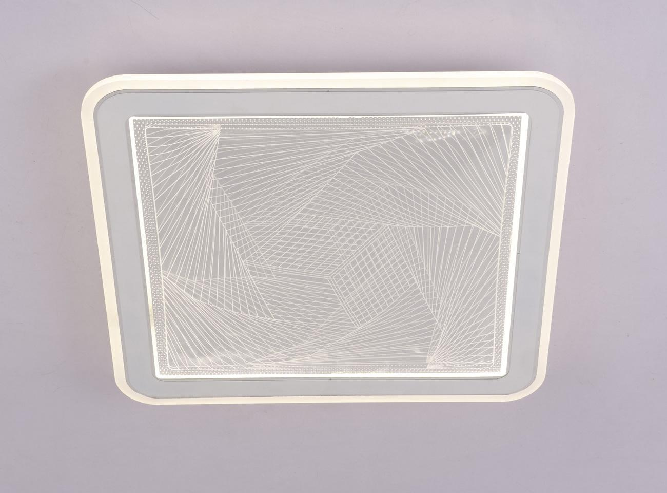 Lubinis LED šviestuvas BALTIK GAISMA K39341/500, 104W, 3000/6500K 8112 lm, 50 x 50 x 7 cm-0