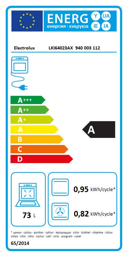 Indukcinė viryklė su elektrine orkaite Electrolux 500 serija „SurroundCook“ LKI64023AX - 4