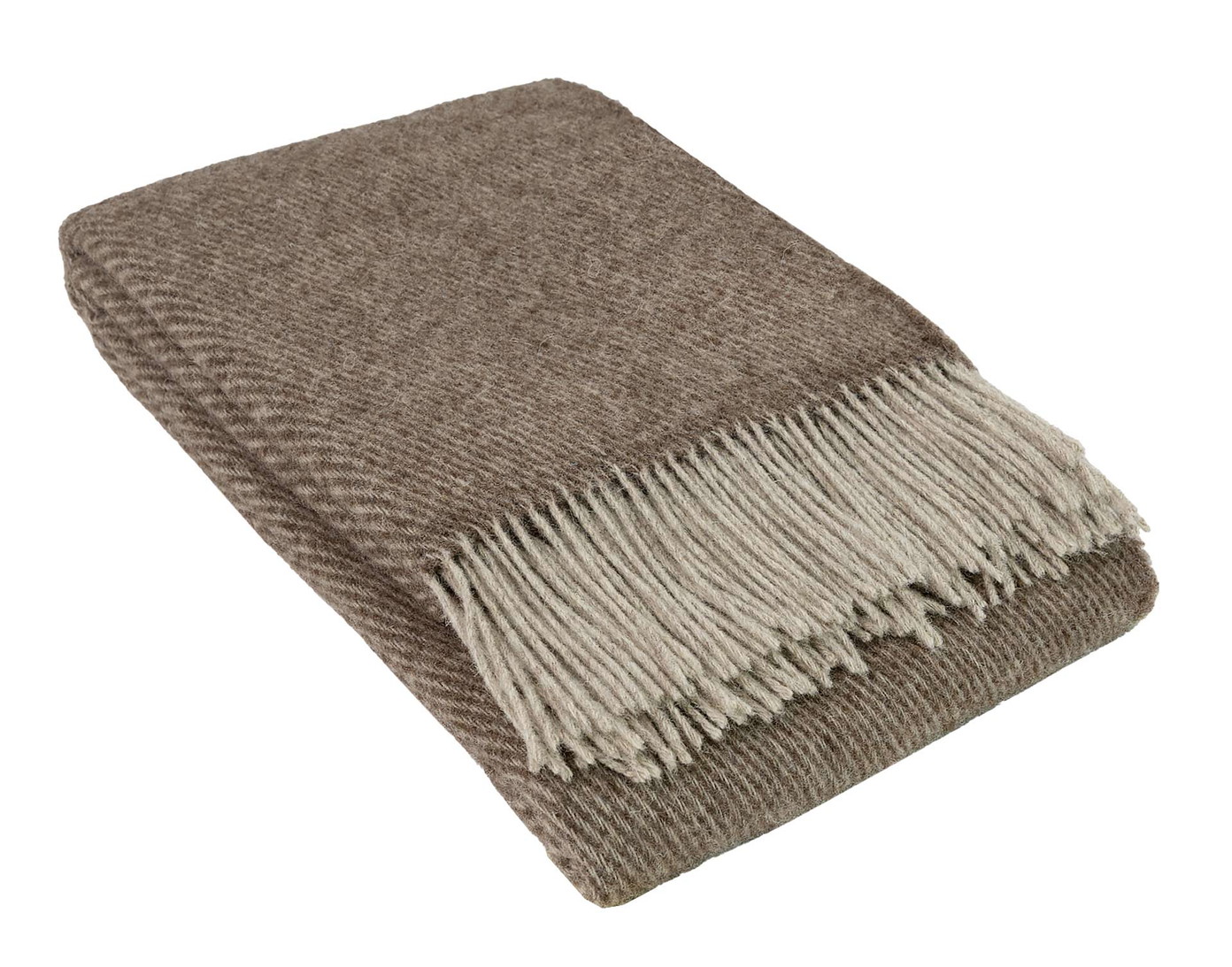 Pledas NOSTRA ZELANDIA BEIGE LIGHT BROWN,140 x 200 cm, 100% N.Zelandijos avių vilnos, 340 g/m2-0