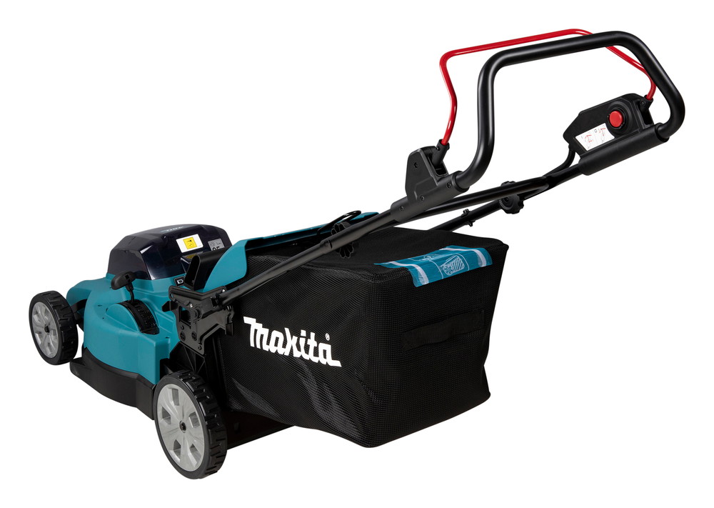 Akumuliatorinė vejapjovė MAKITA DLM480CT2, 2 x 18 V, 2 x 5,0 Ah, 48 cm, 62 l-1
