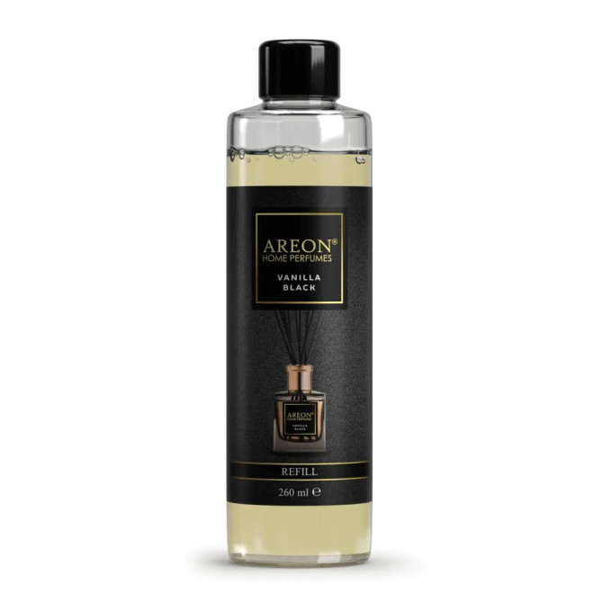 Namų kvapo papildymas AREON VANILLA BLACK, 260 ml-0