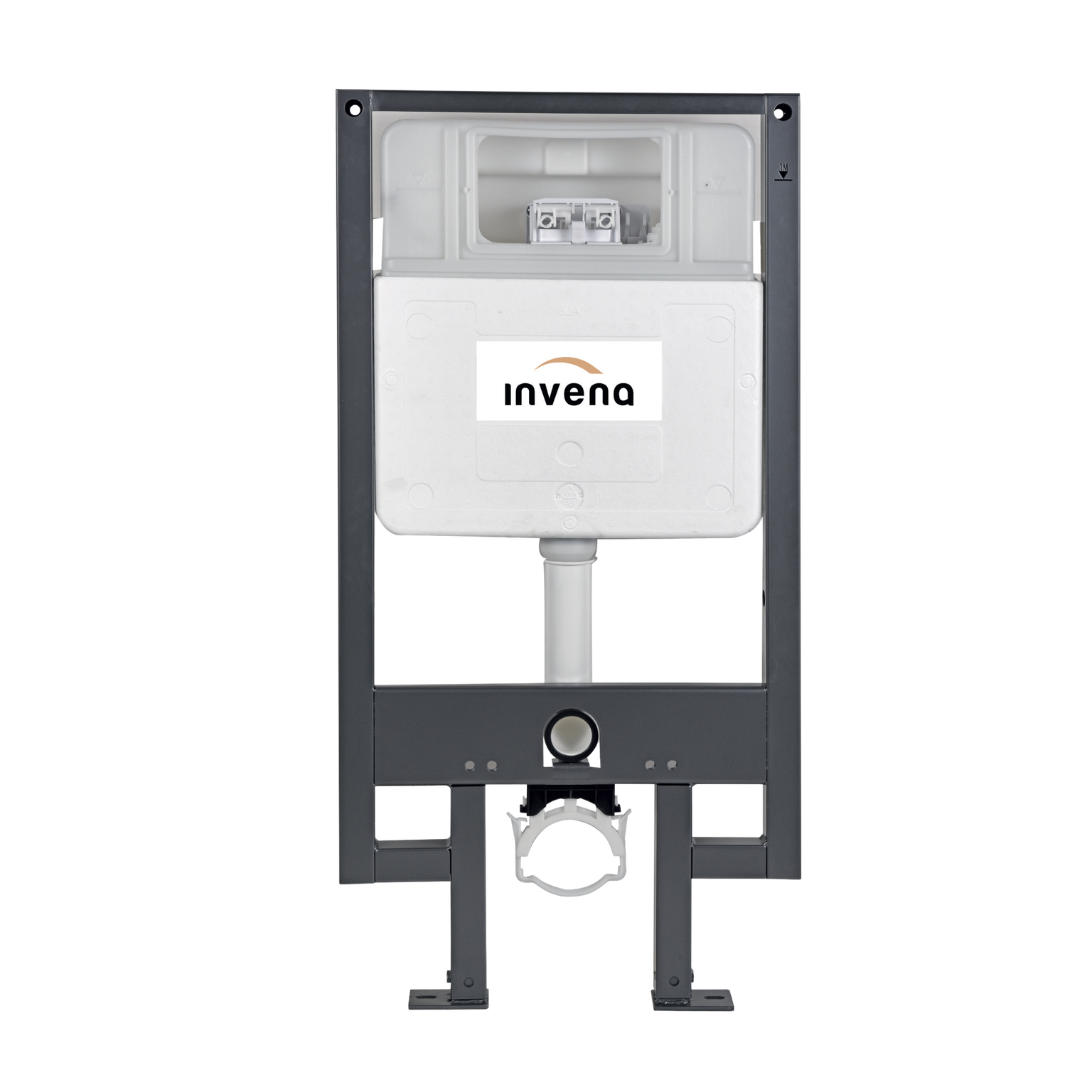 Potinkinis unitazo rėmas INVENA, atracito sp-0
