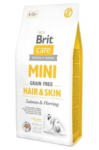 Sausas maistas šunims Brit Care Mini Hair&Skin, 7 kg