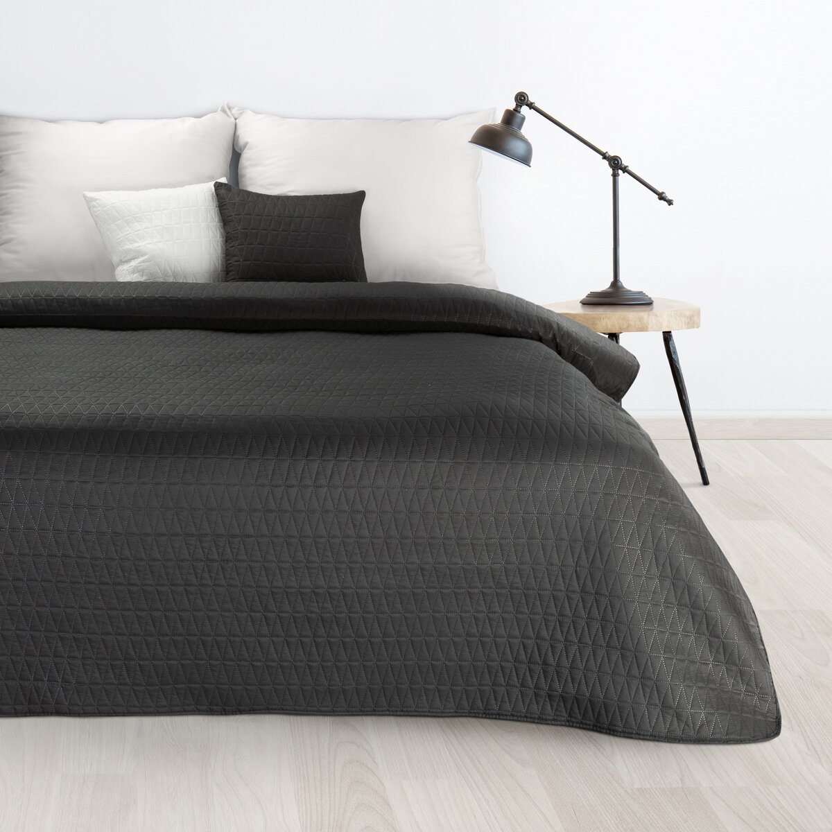 Lovatiesė NJC-01, 170x210 cm, juoda - 1