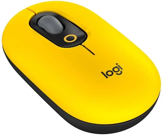 Kompiuterio pelė Logitech POP bluetooth, geltona - 4