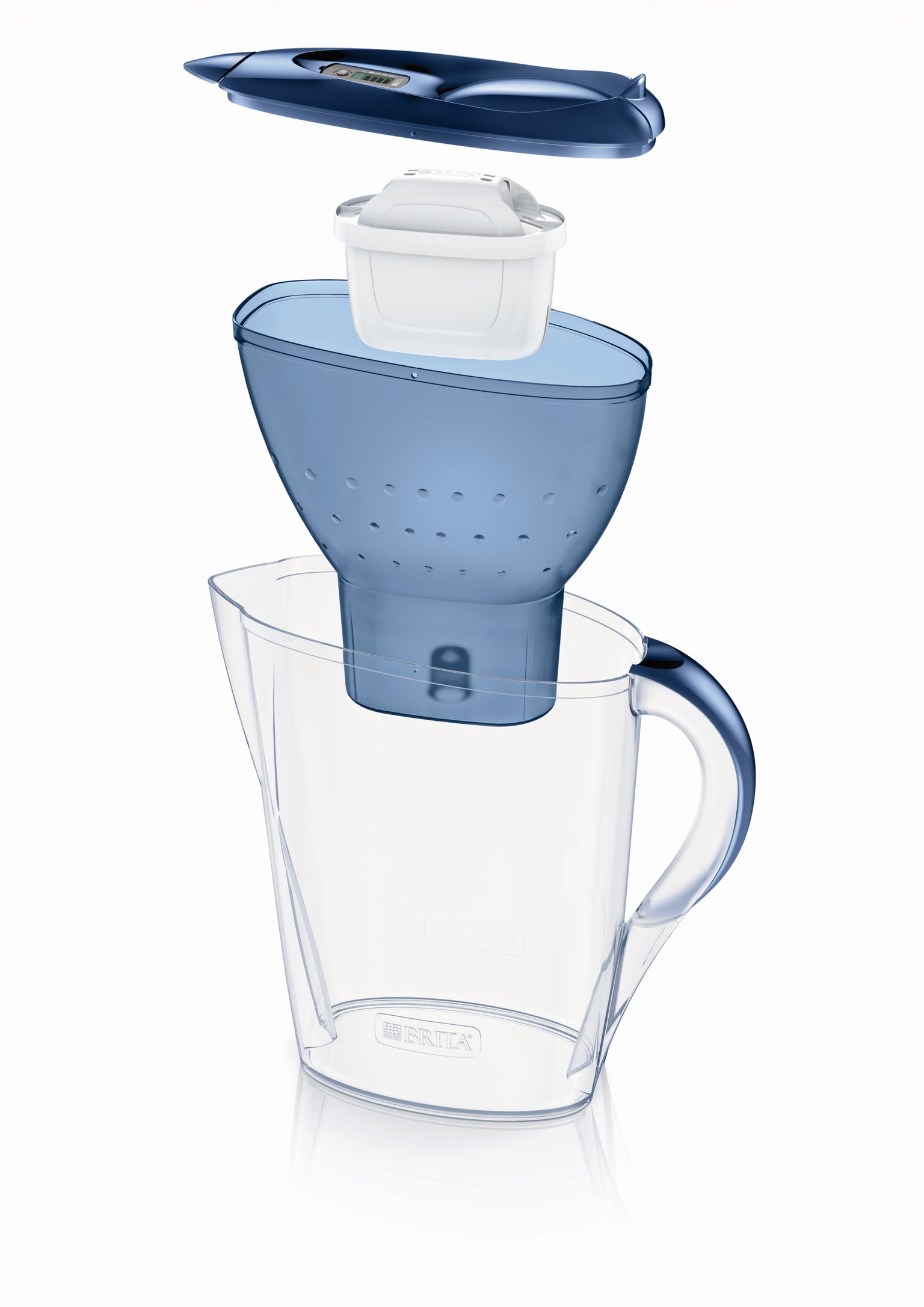 Vandens filtravimo indas BRITA MARELLA Mxpro, 2,4 l, mėlynos sp.-1