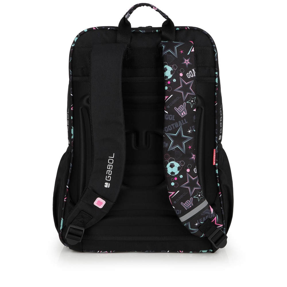 Mokyklinė kuprinė STELLAR, juoda - 3