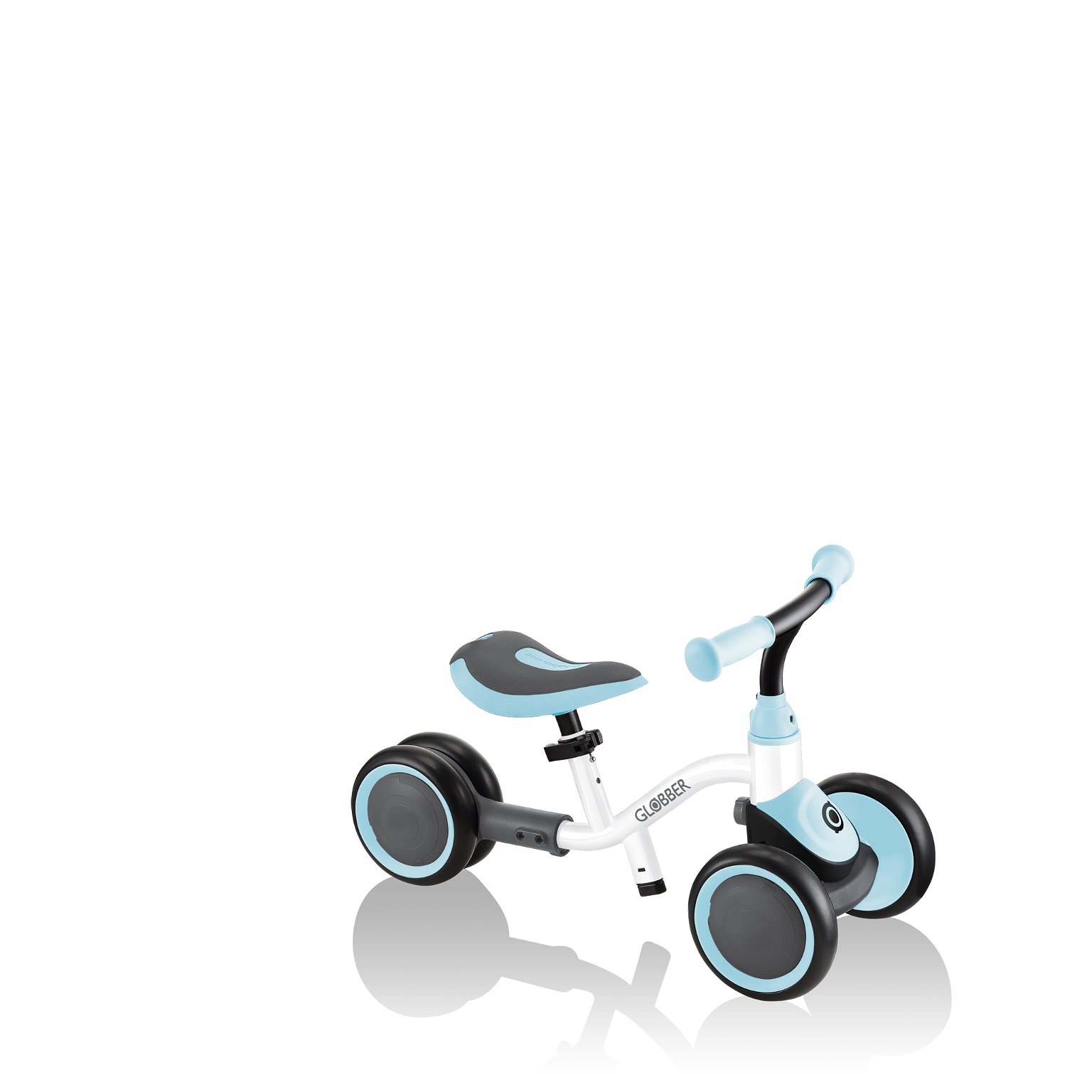 Mokomasis dviratis GLOBBER 3in1, baltas, mėlynas - 8