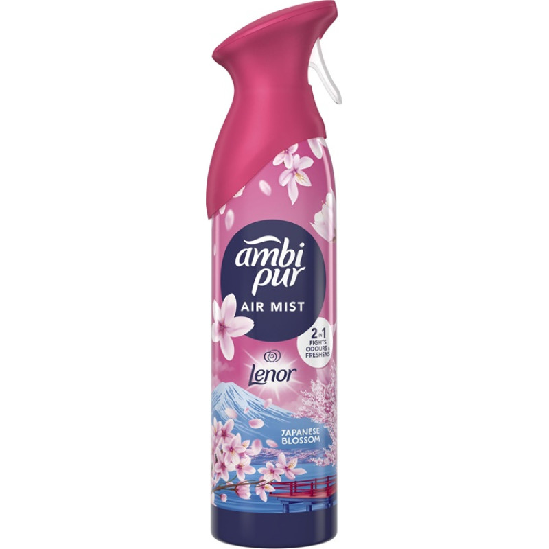 Purškiamas oro gaiviklis AMBI PUR Japanese Blossom, 185 ml
