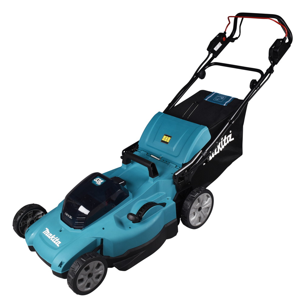 Akumuliatorinė vejapjovė MAKITA DLM539Z, 2 x 18 V, 53 cm, 70 l, savaeigė, be akumuliatoriaus-0