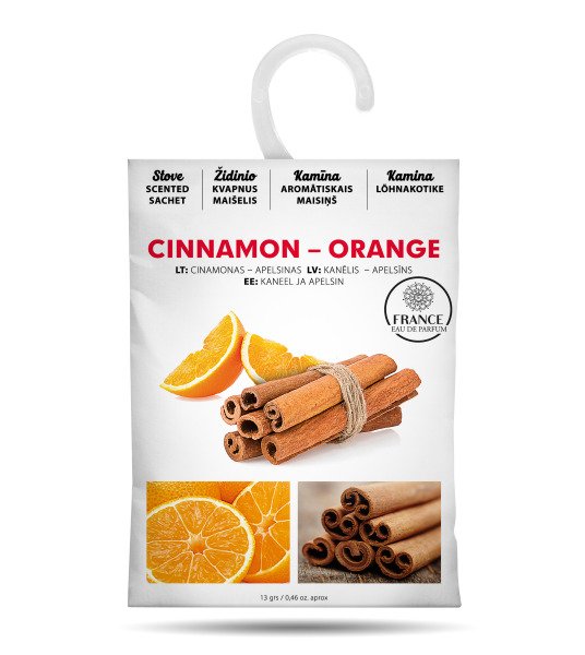 Židinio kvapnus maišelis HANSA, Cinamonas-apelsinas