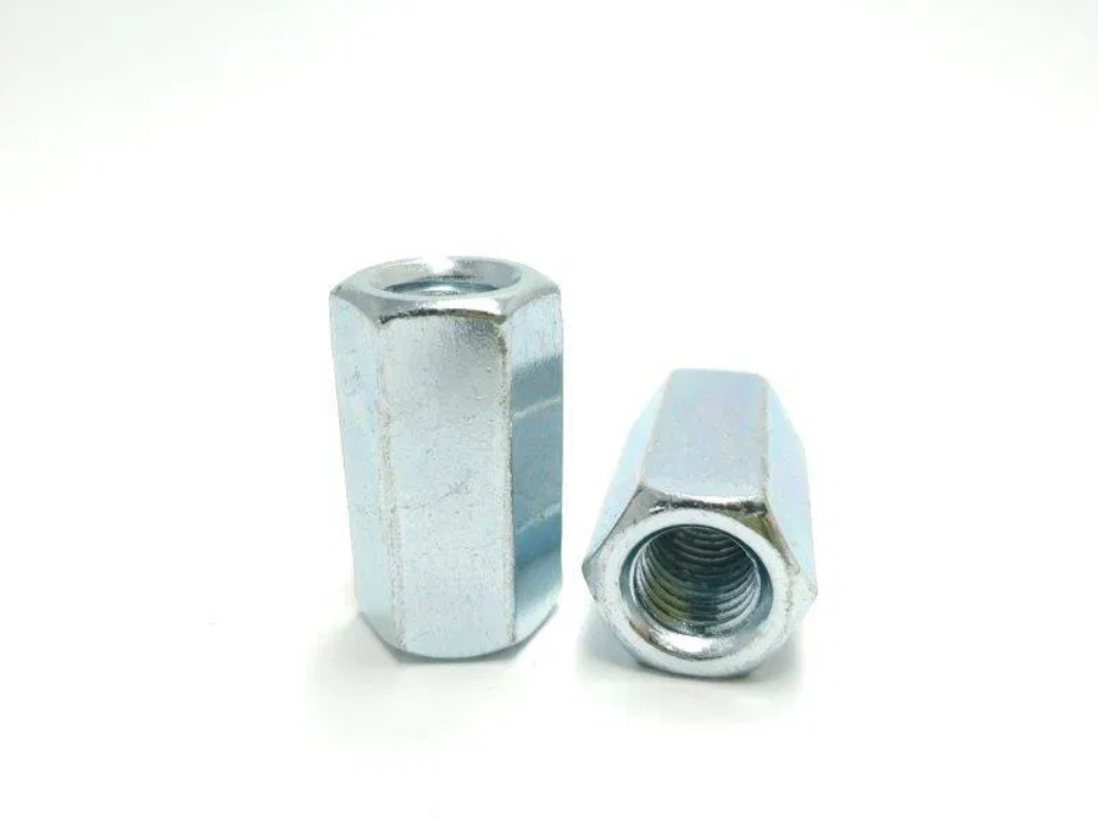 Prailgintos veržlės DIN 6334-M8, 8 vnt., cinkuotos