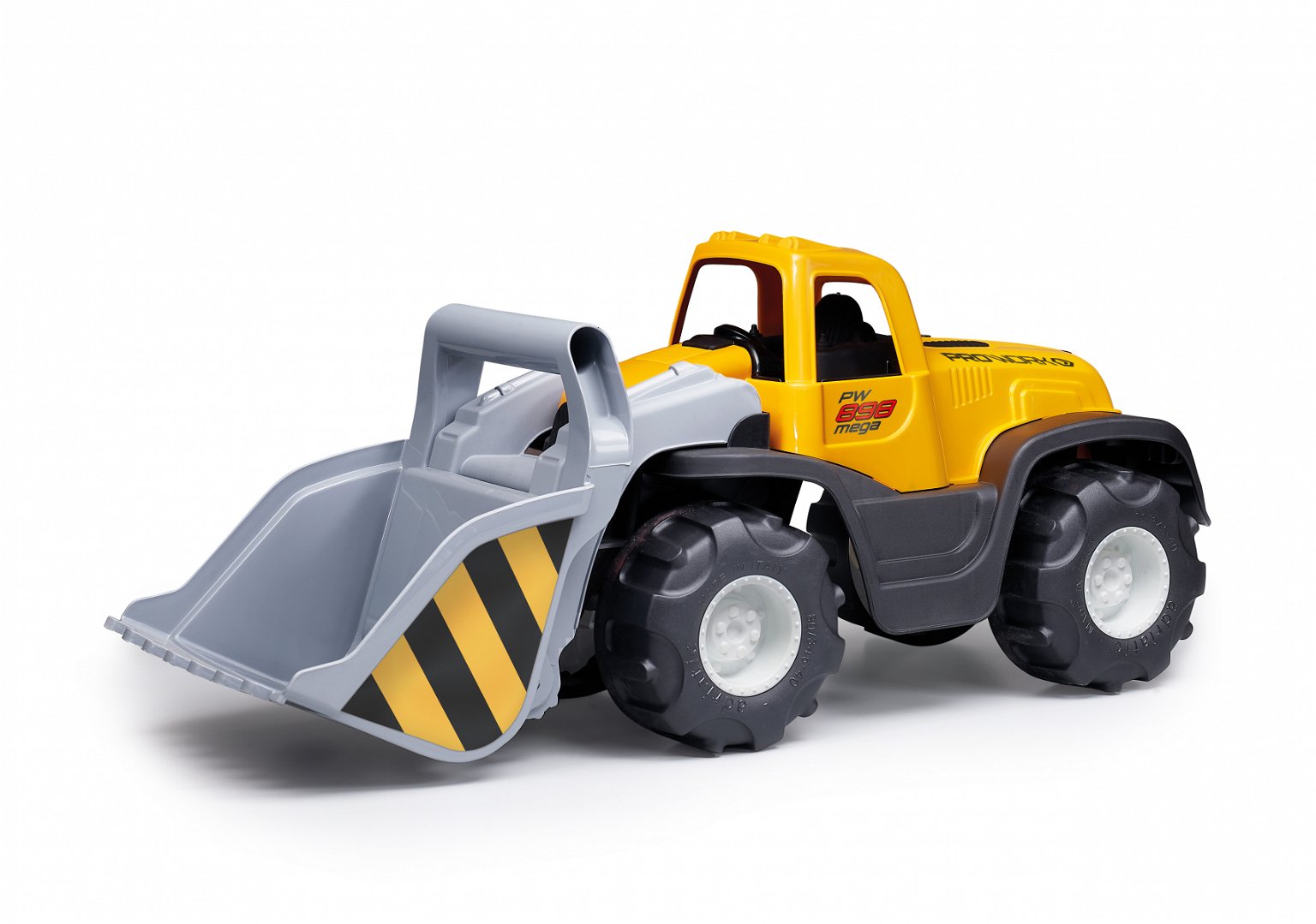 Žaislinis sunkvežimis/buldozeris, 65 x 24 x 28 cm - 1