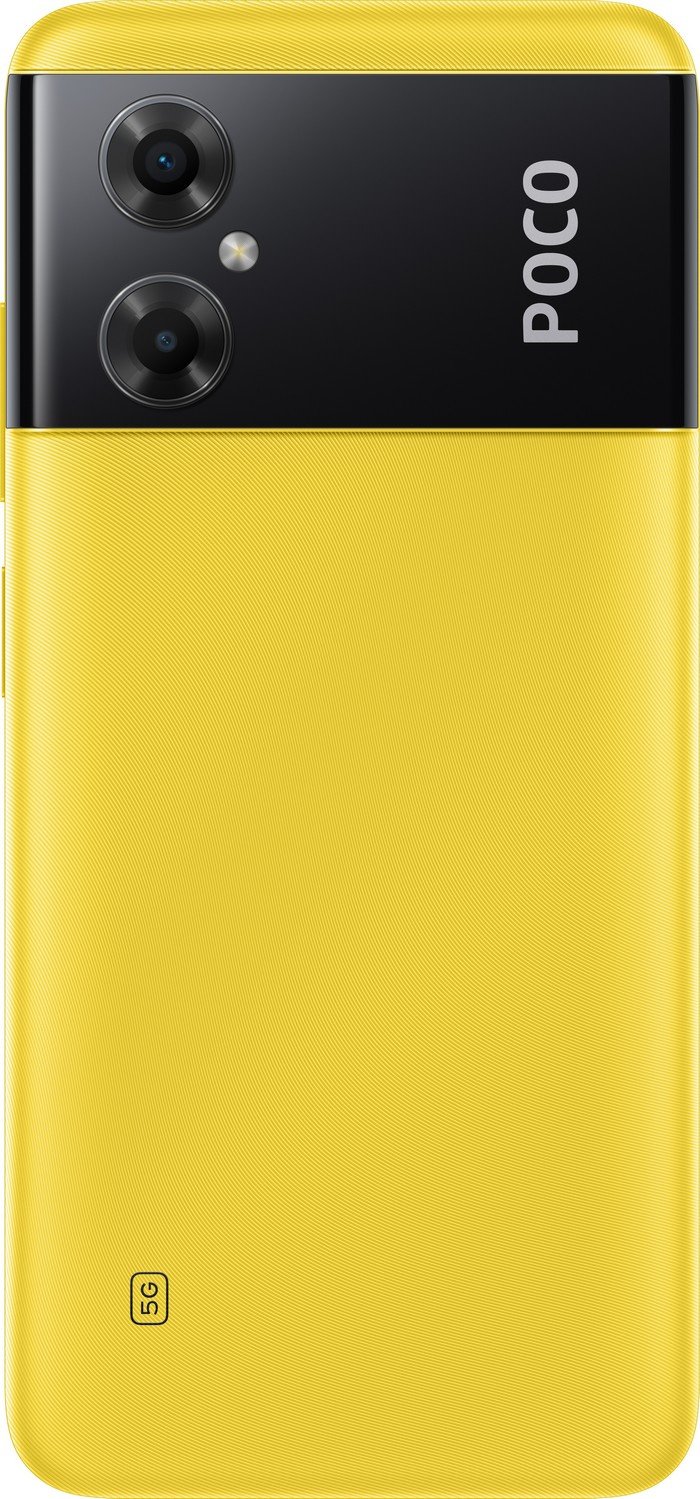 Mobilusis telefonas Poco M4 5G, geltonas, 6GB/128GB - 2