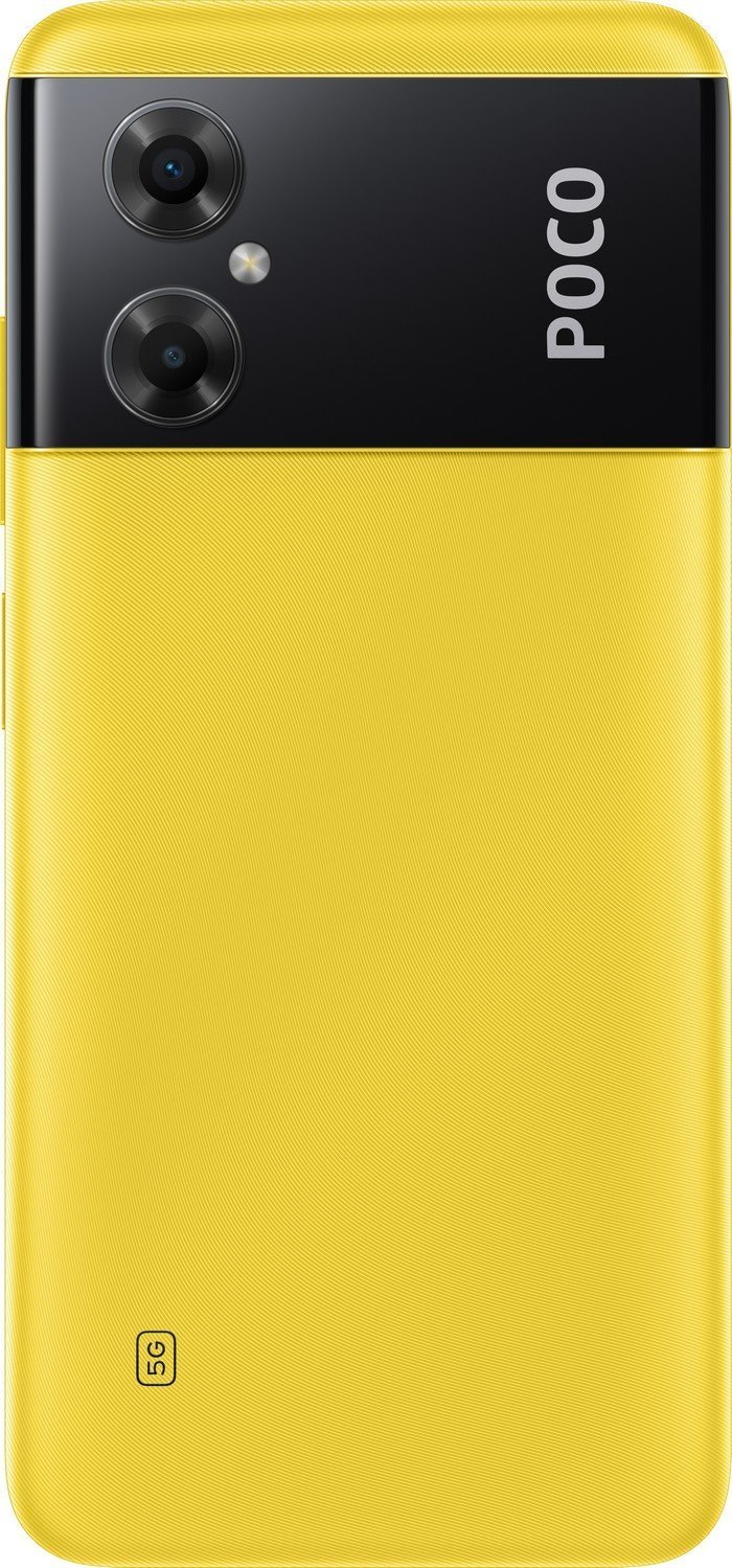 Mobilusis telefonas Poco M4 5G, geltonas, 6GB/128GB - 6
